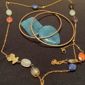 Necklace and bracelet